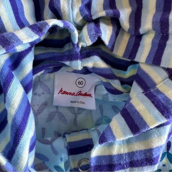 🙂4/$20 Hanna Andersson Hooded Dress - Picture 3 of 3